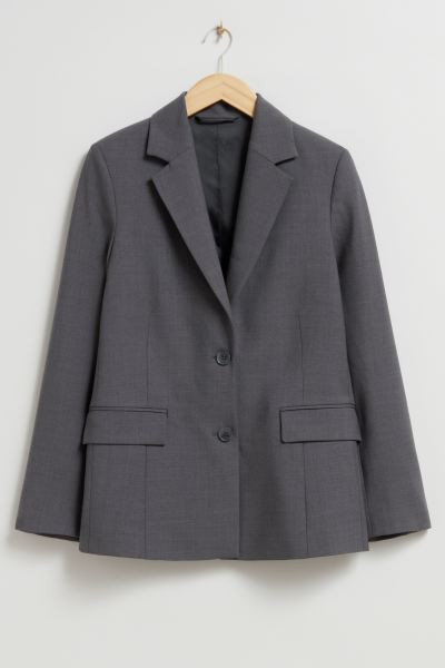 Single-Breasted Blazer | H&M (UK, MY, IN, SG, PH, TW, HK)