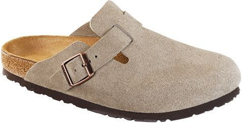 Birkenstock Men's Boston Soft Footbed Clogs, 13/13.5 US (46 EU), Taupe | DICK'S Sporting Goods