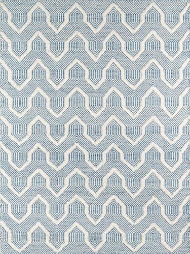 Erin Gates by Momeni Langdon Prince Blue Hand Woven Wool Area Rug 5' X 8' | Amazon (US)