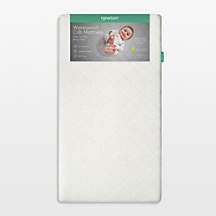 Newton Baby Waterproof Breathable Quilted White Crib Mattress + Reviews | Crate & Kids | Crate & Barrel
