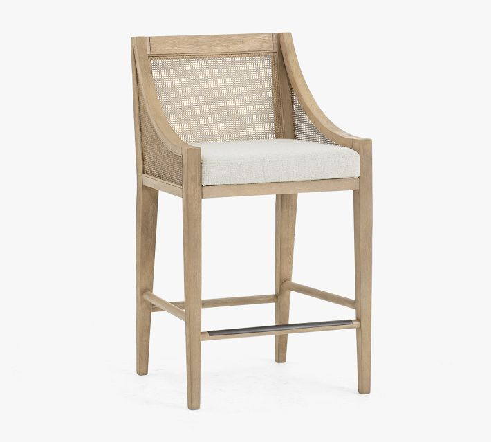 Atwood Cane Counter Stool | Pottery Barn (US)