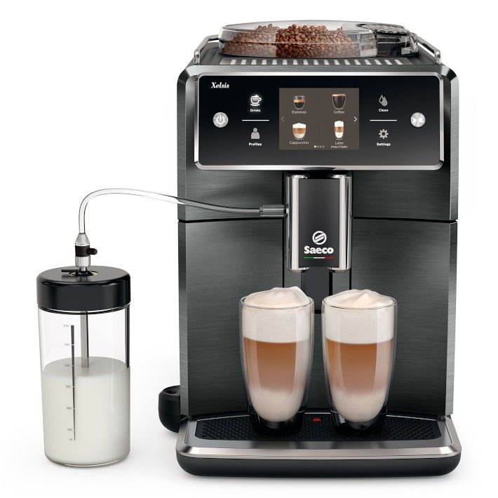 Saeco Xelsis Espresso Machine, Titanium | Williams-Sonoma