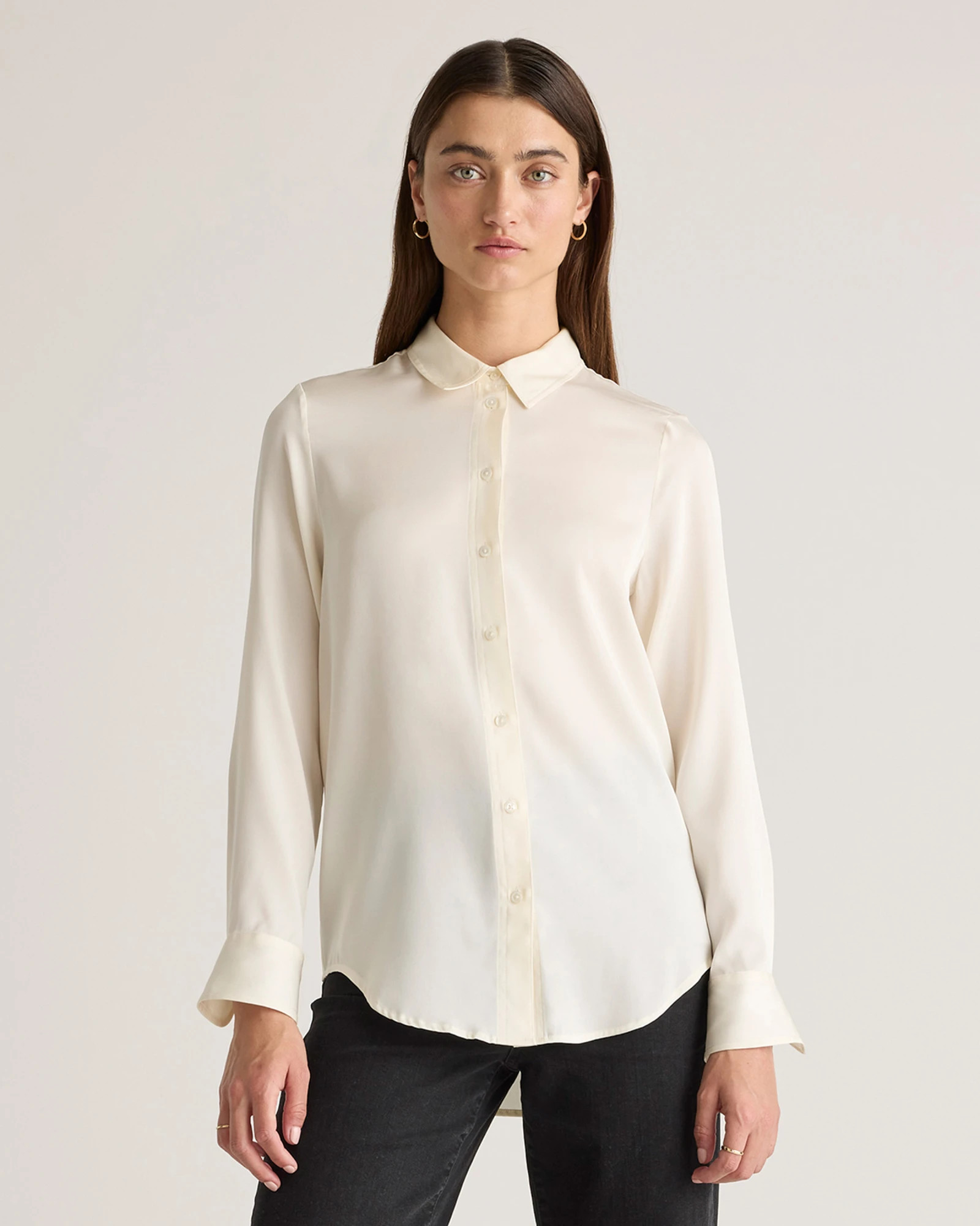 Washable Stretch Silk Blouse | Quince | Quince