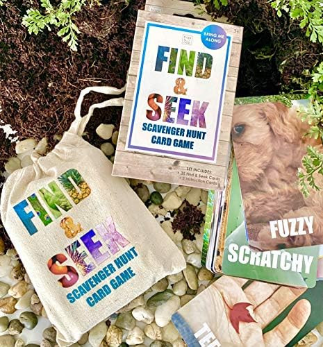Hapinest Find and Seek Scavenger Hunt Outdoor Indoor Card Game for Kids | Amazon (US)