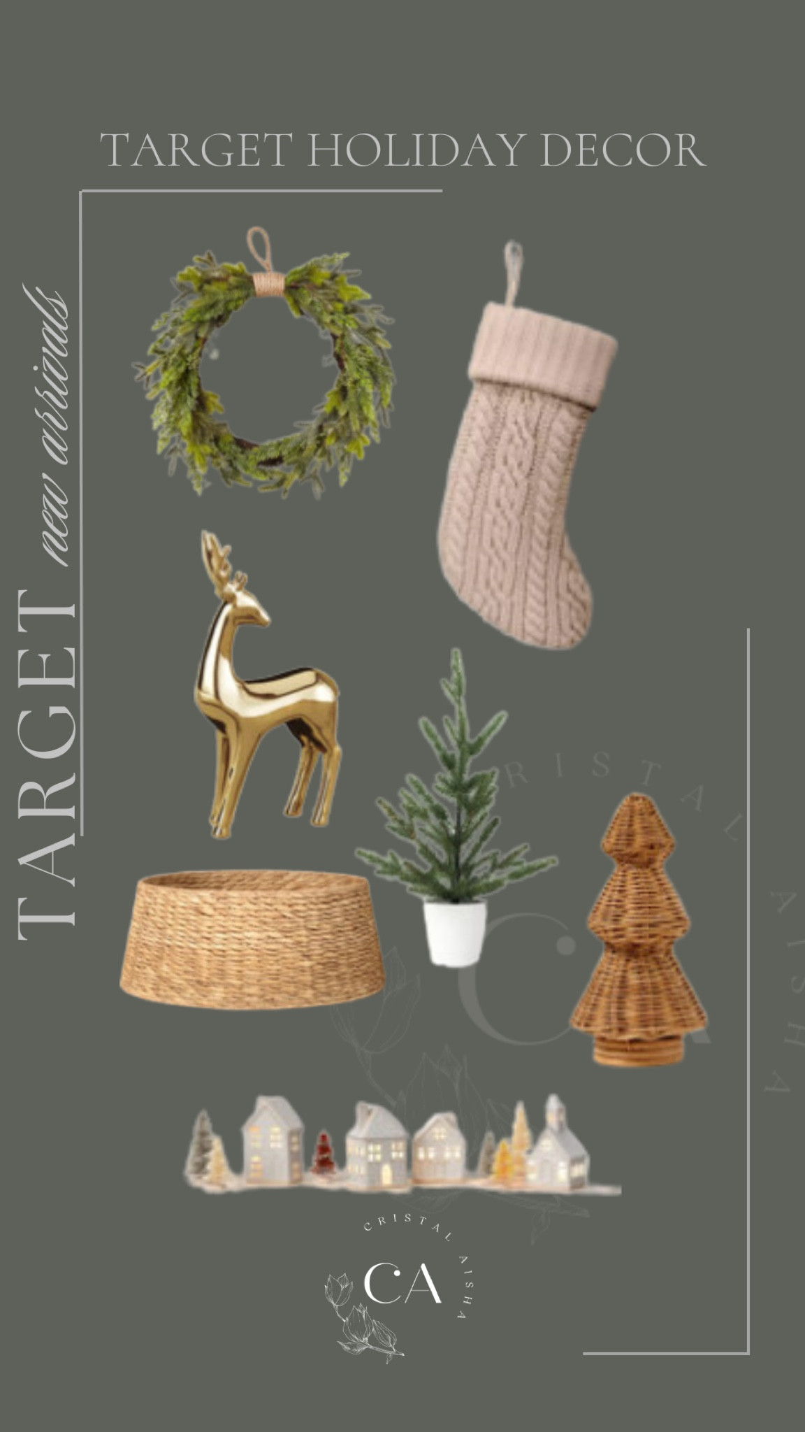 Target holiday decor finds! 

#LTKSeasonal #LTKFindsUnder100 #LTKFindsUnder50