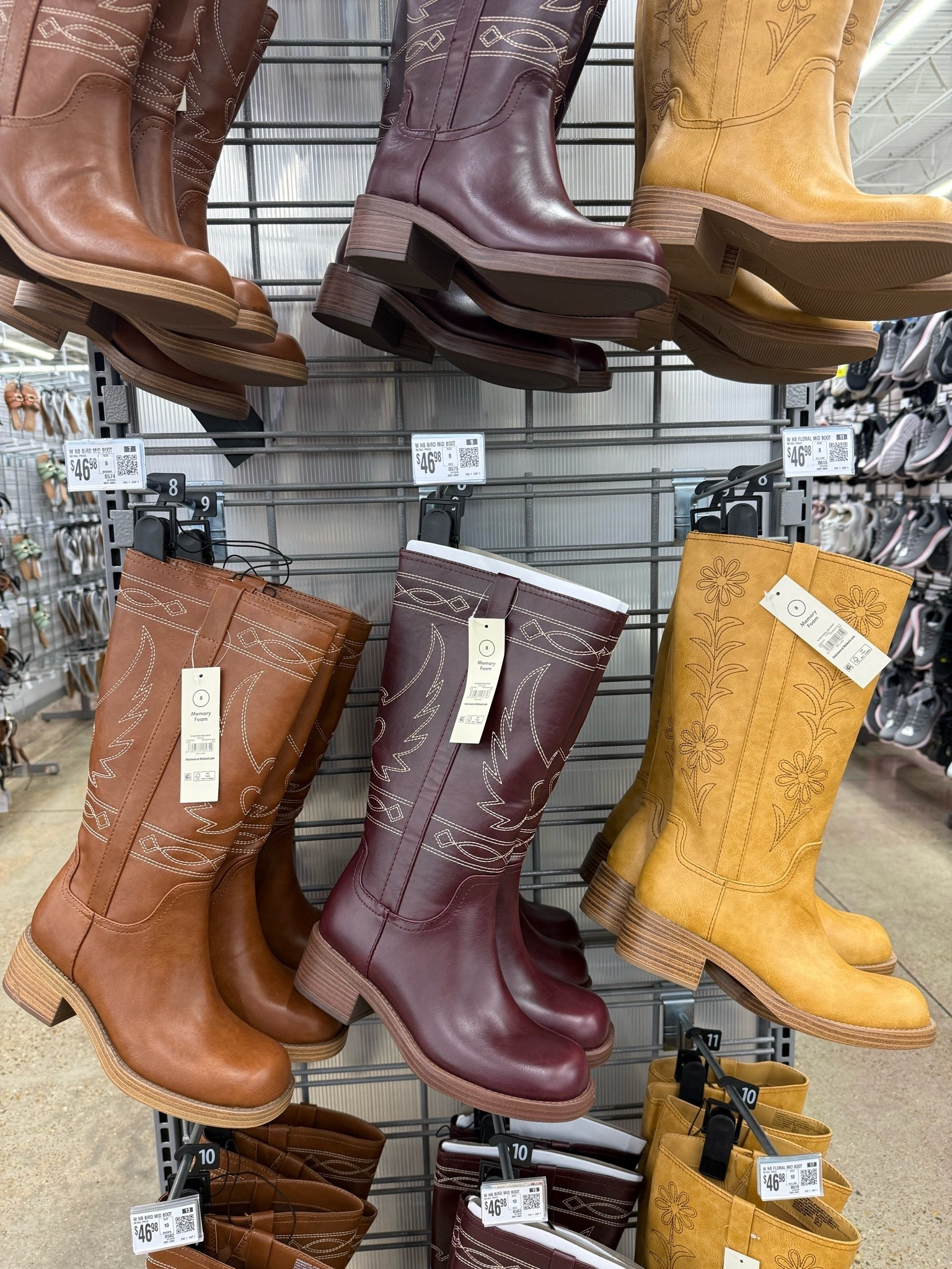 Run before these fly out the door. Walmart is at it again with these new boots. 😍