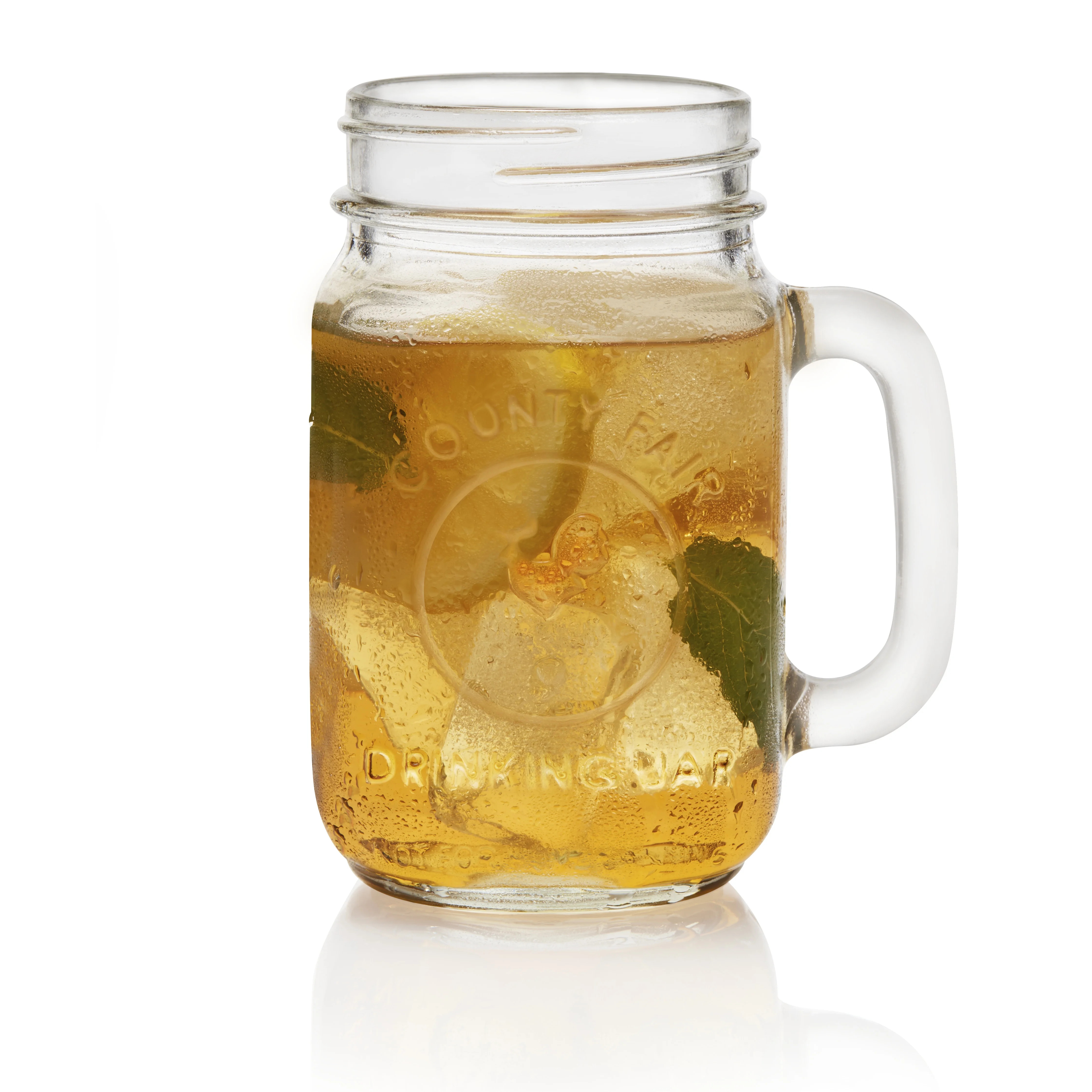 Libbey Handled Drinking Jar 8-Piece Set, Glass | Walmart (US)