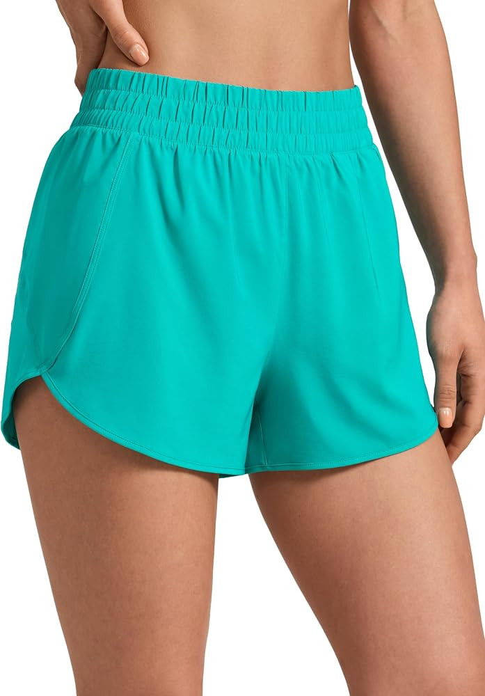 CRZ YOGA Dolphin Athletic Shorts 3" | Amazon (US)