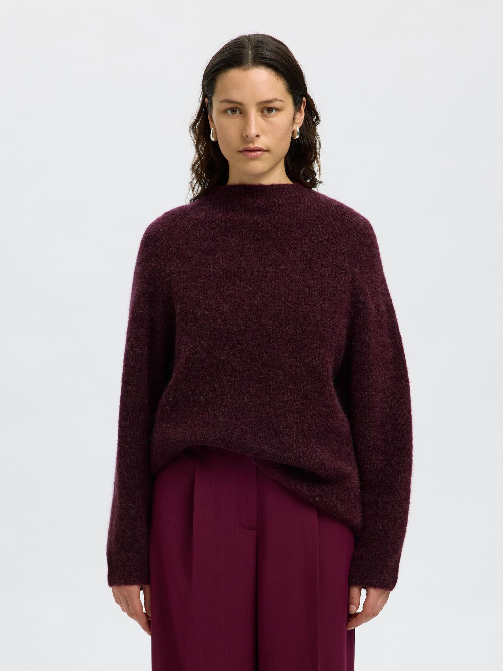WOOL BLEND PULLOVER | Selected