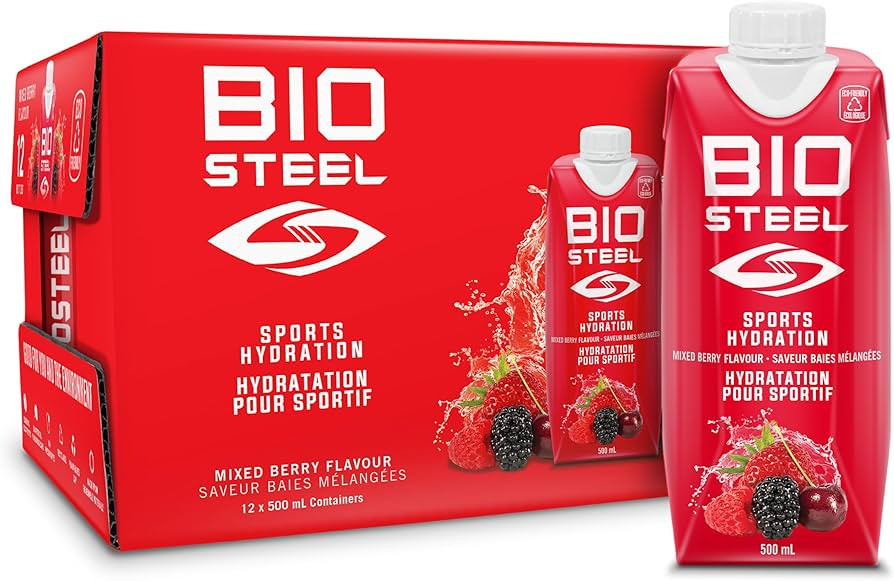 BioSteel Sports Drink, Great Tasting Hydration with 5 Essential Electrolytes, Mixed Berry Flavour... | Amazon (CA)