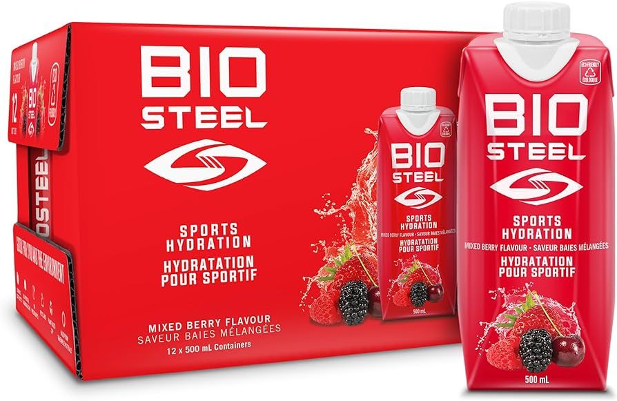 BioSteel Sports Drink, Great Tasting Hydration with 5 Essential Electrolytes, Mixed Berry Flavour... | Amazon (CA)