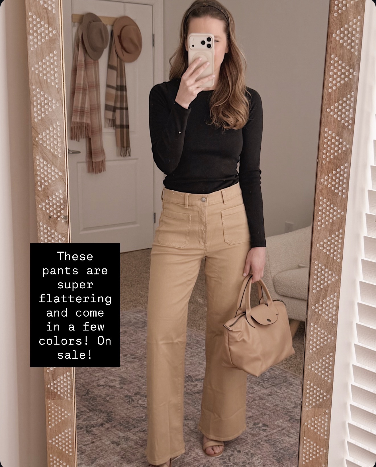 These pants are one of those pieces that instantly make an outfit look polished. Flattering, comfortable, and easy to style with simple tops and knits.

camel pants outfit women, flattering pants women, casual chic outfit women, black top camel pants outfit, neutral outfit ideas women, everyday classic outfit women, minimalist outfit women, timeless neutral style

#LTKdayinmylife #LTKmomlife #LTKOver40