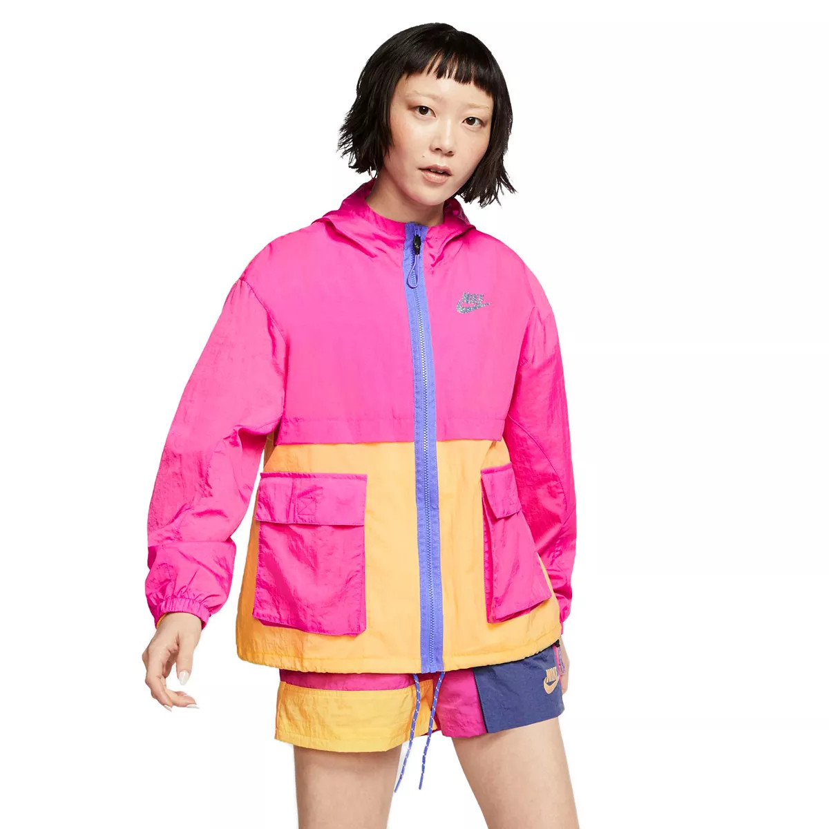 Women's Nike Sportswear Icon Clash Woven Jacket | Kohl's
