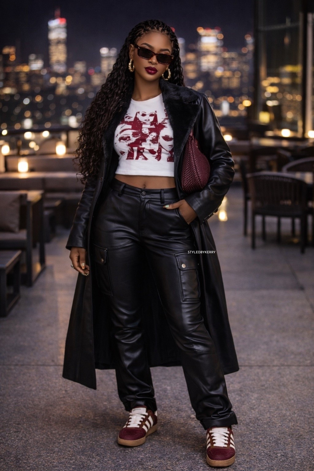 City lights, leather nights 

#LTKootd #LTKgrwm