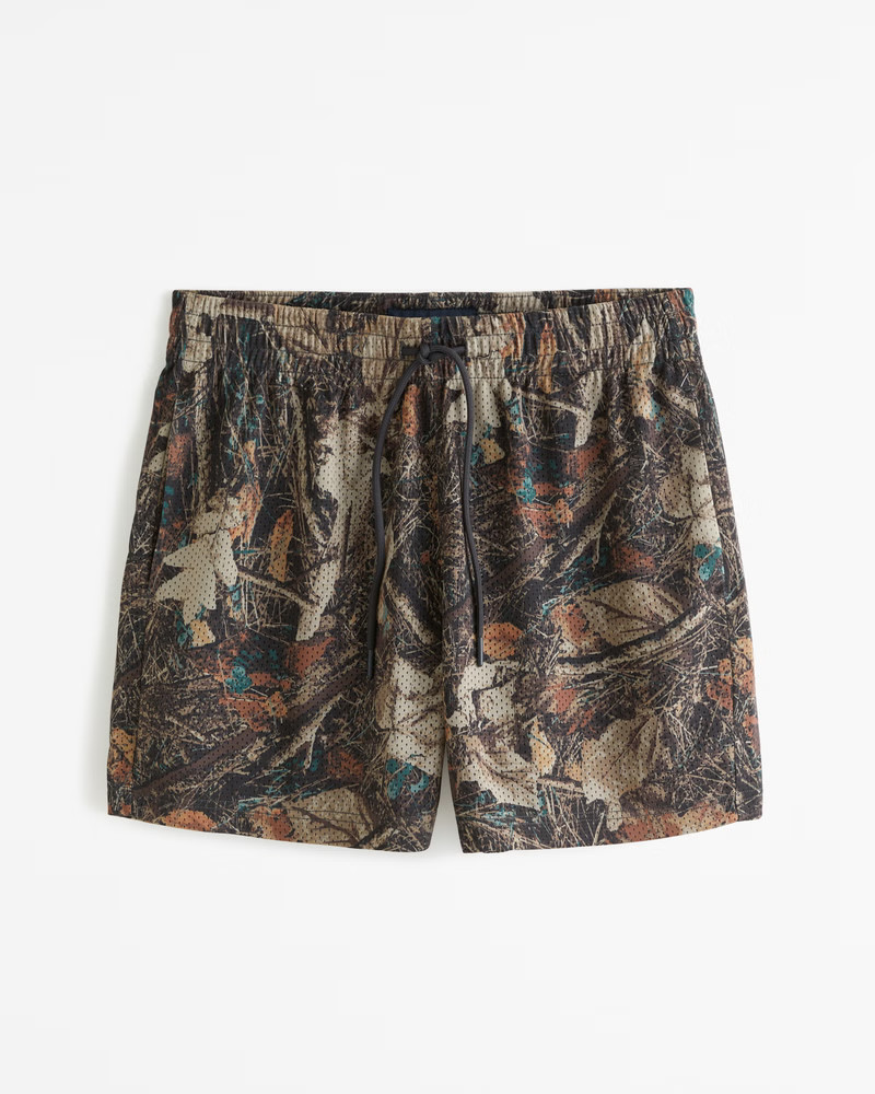 Retro Mesh Short | Abercrombie & Fitch (US)