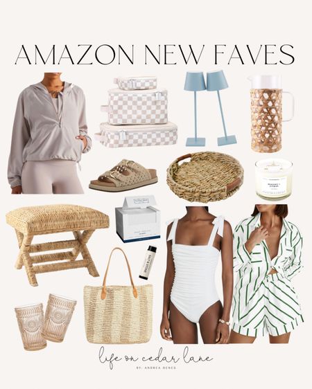 Amazon New Faves - check out what we are loving this week on Amazon! So many pretty home decor and fashion finds for summer! 

#amazonfaves #amazonfashion
#amazonhome

#LTKSaleAlert #LTKStyleTip #LTKHome