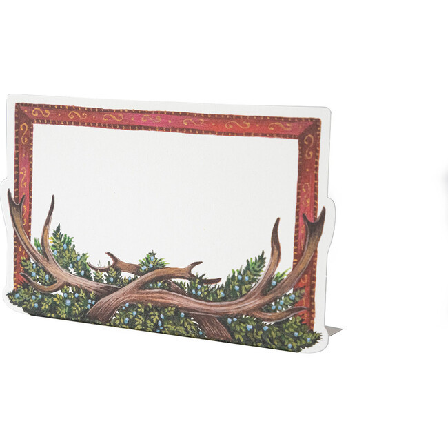 Hester & Cook | Antler Frame Place Card, Set of 12 | Maisonette | Maisonette