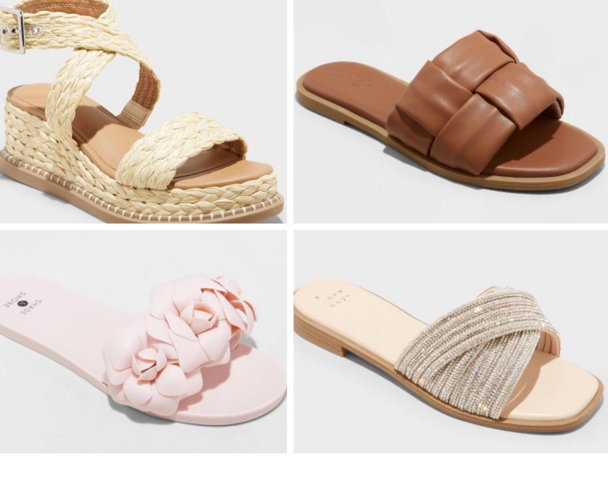 Target has the cutest sandals and all on sale right now!! Starting at $10!! Great for vacation, Spring Break, with dresses, jeans, shorts or beach/pool! 

#LTKshoecrush #LTKsalealert #LTKxTarget