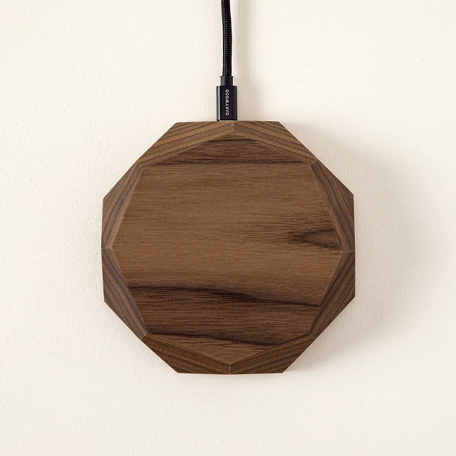 Walnut Wireless Charger | UncommonGoods