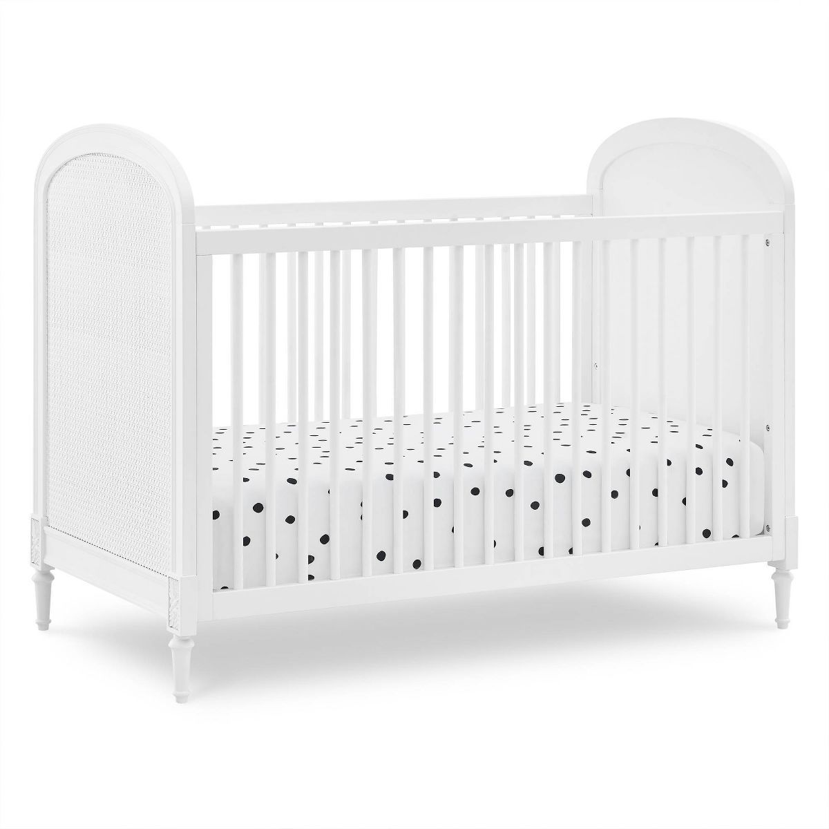 Delta Children Madeline 4-in-1 Convertible Crib - Bianca White | Target