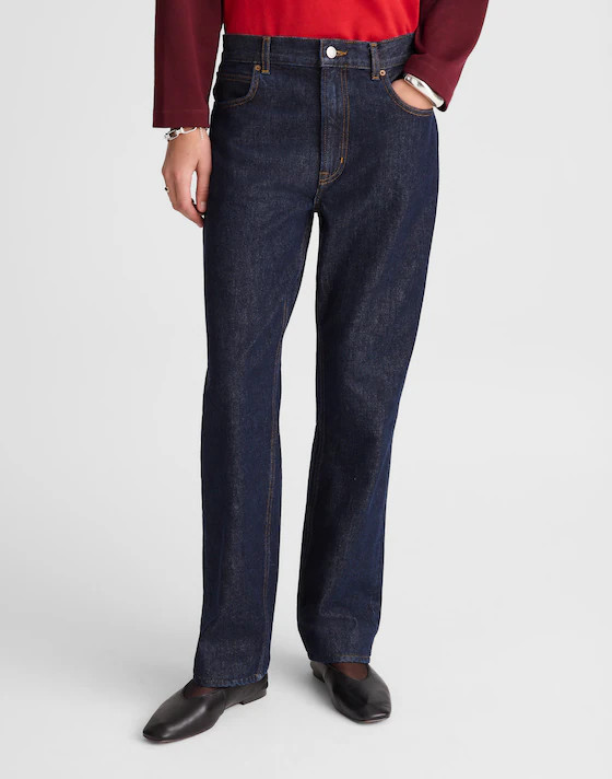 Alexa Chung for Madewell Slim Boyfriend Jean in Rinse Wash | Madewell