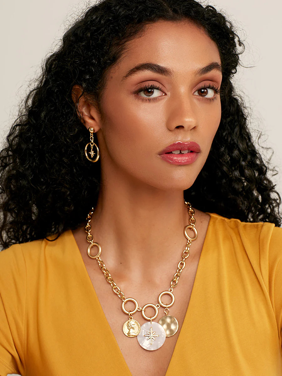 Solstice Charms Collar Necklace | ZENZII