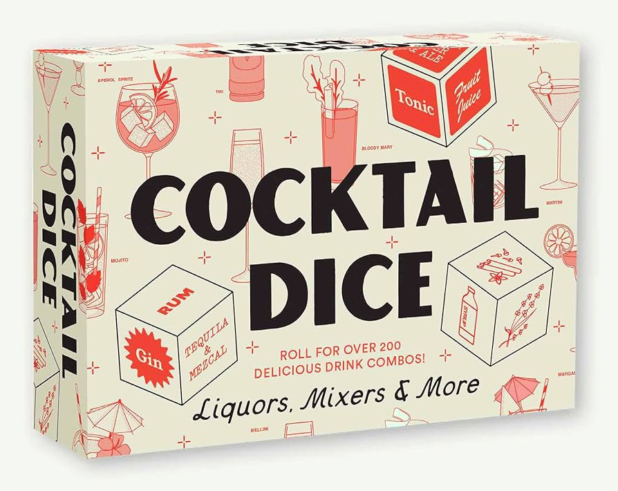 Chronicle Books Cocktail Dice | Amazon (US)