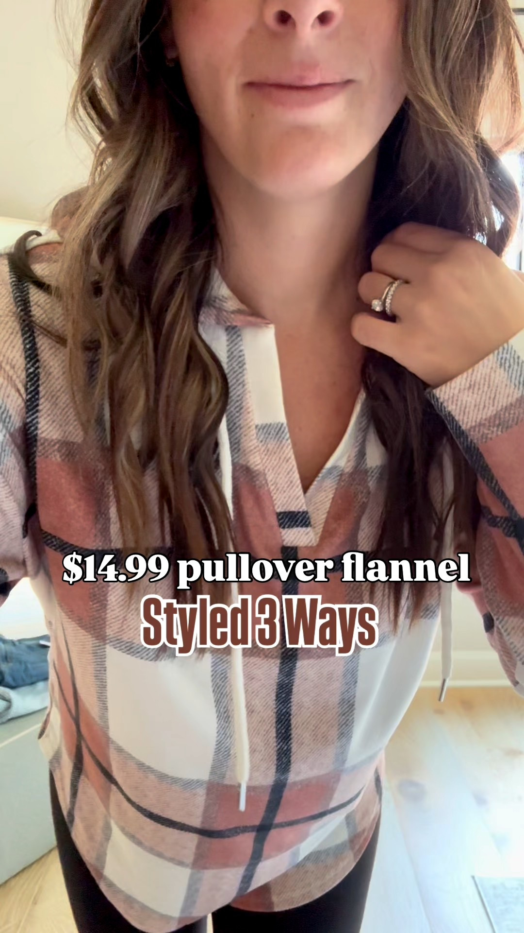 $14.99 pullover flannel styled 3 ways 

#LTKSaleAlert #LTKSeasonal #LTKStyleTip