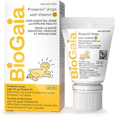 BioGaia Probiotic Baby Drops - 5mL - NEW DROPPER - for newborns, babies and toddlers | Amazon (CA)