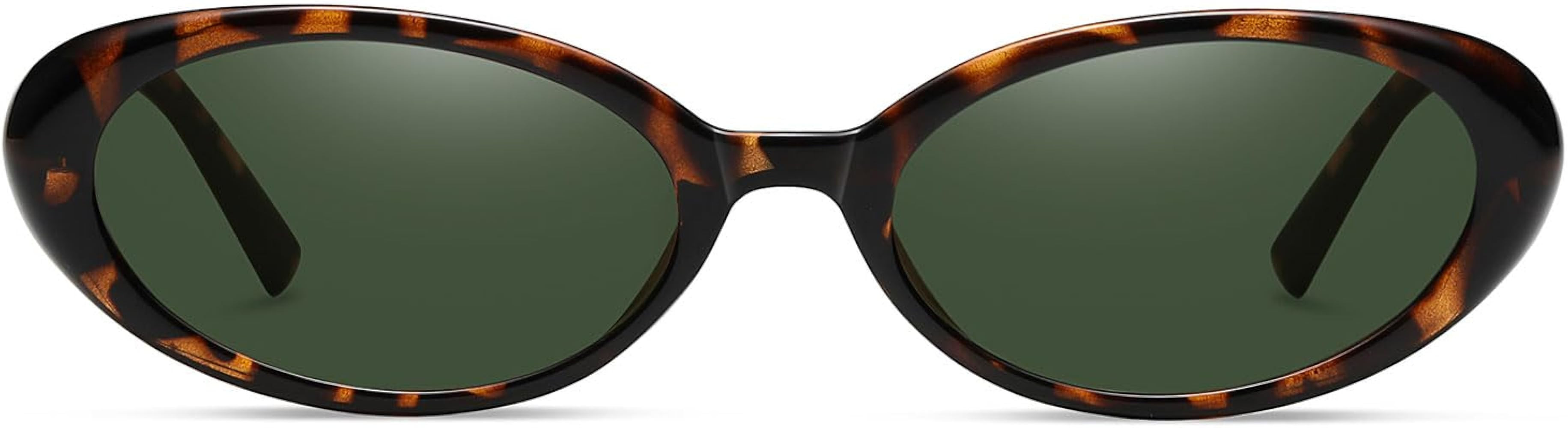 LJCZKA Retro Oval Sunglasses Women Men Fashion Vintage Small Oval Frame Classic 90s Style Unisex ... | Amazon (UK)