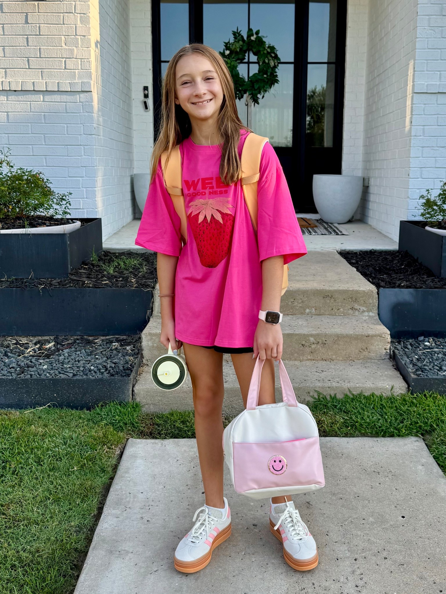 Middle school teen girl outfit! Shirts a women’s small. She wears XS in shorts Amazon tee looks just like the FP look for way less! Back to school outfit 

#LTKKids #LTKShoeCrush