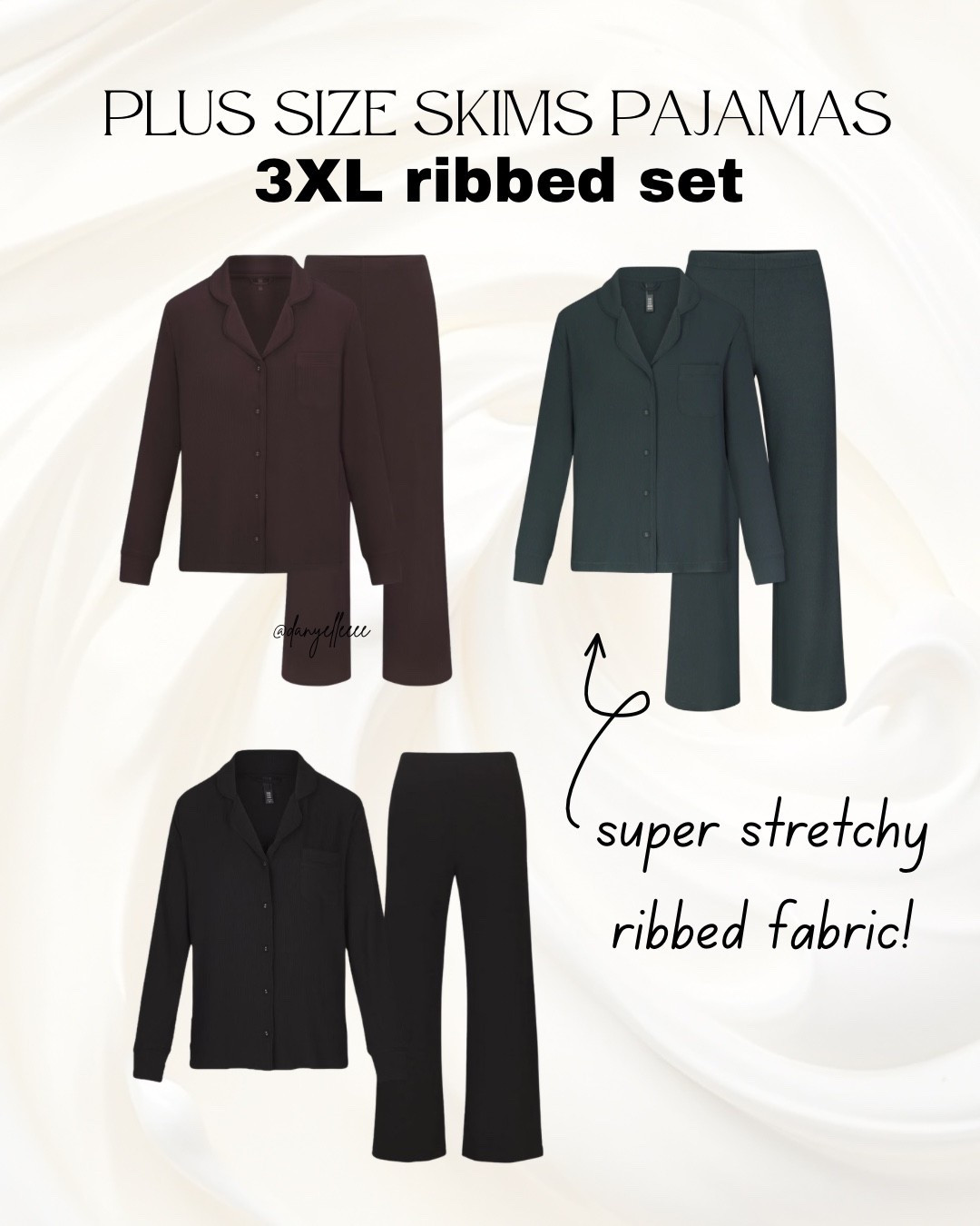 the comfiest plus size pajamas 🤍 these sell out often (then get restocked) but I’m adding multiple stores you can find them at! 

True 3XL sizing, super stretchy ribbed fabric, and the perfect matching set for cozy nights in. These are my winter go to!

#LTKSaleAlert #LTKPlusSize #LTKOver40

#LTKselfcare #LTKPlusSize #LTKmomlife