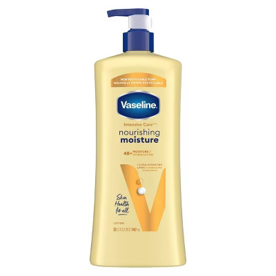 Vaseline Intensive Care Moisturizing Body Lotion with Oat Extract Nourishing Moisture - 32 fl oz | Target