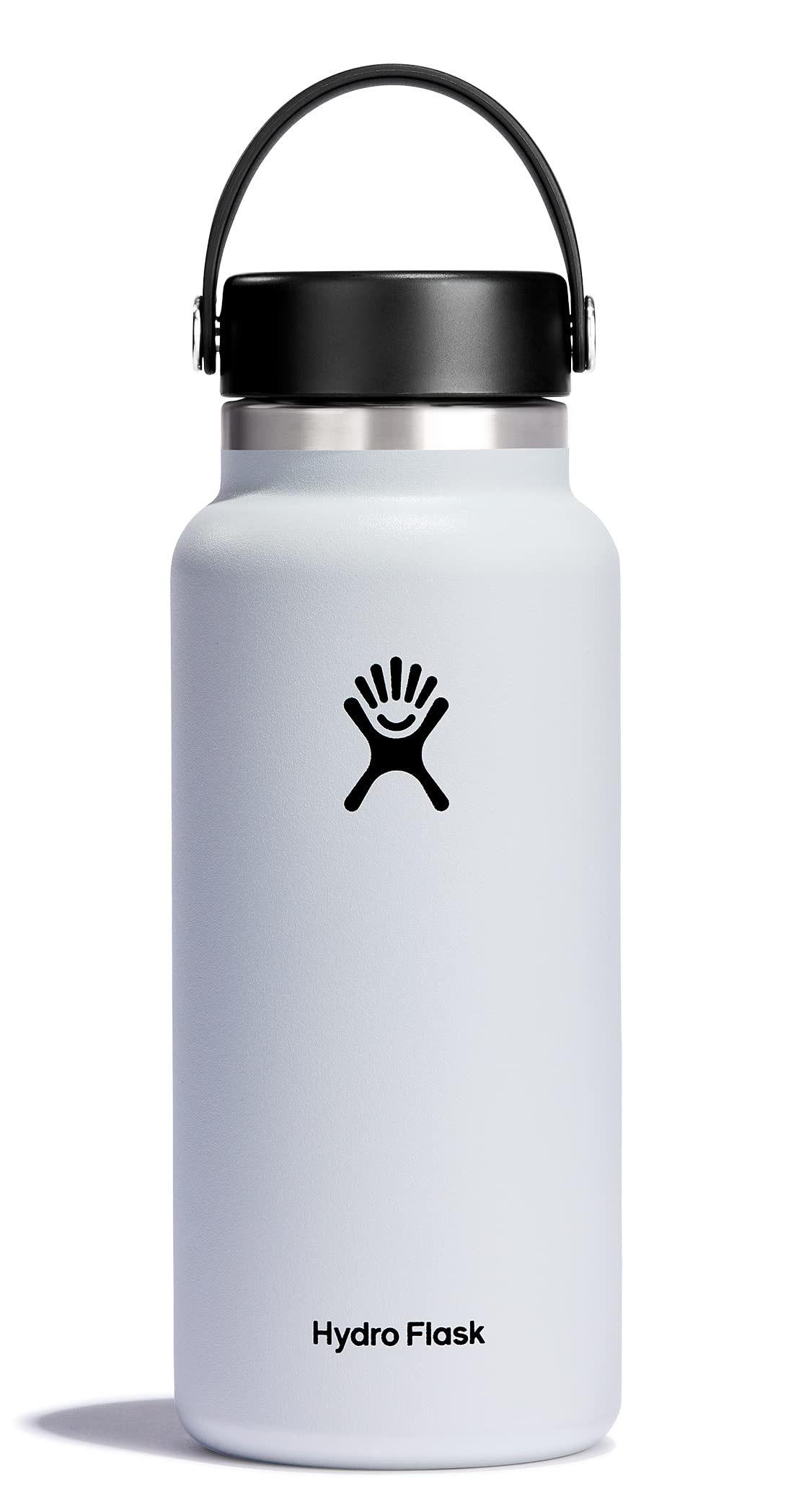 Hydro Flask Water Bottle - Insulated Stainless Steel - Wide Mouth Flex Lid, Non Spill, Leakproof ... | Amazon (US)