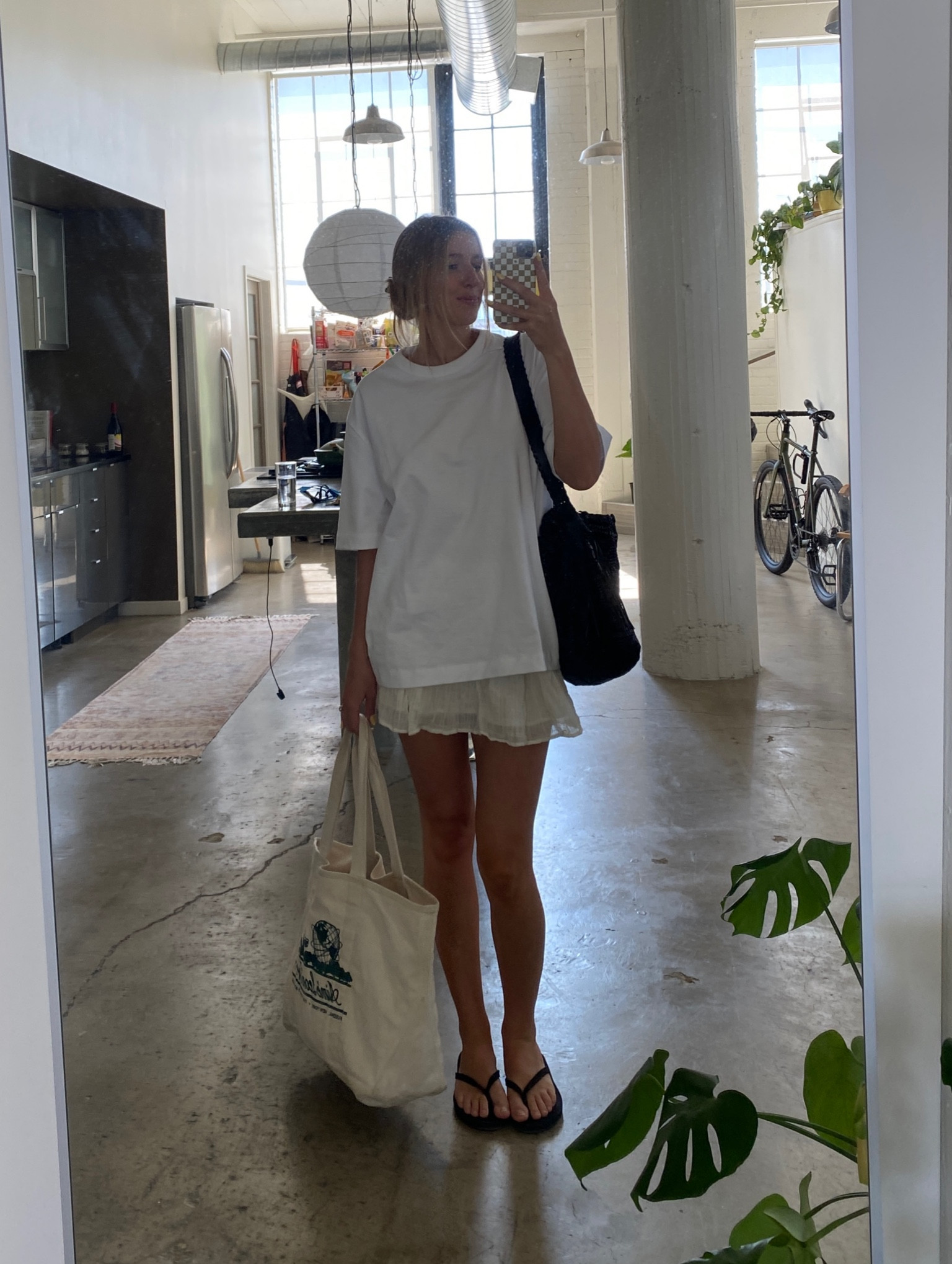 Farmers market outfit🍓

Skirt is old princess polly, black bag is vintage and oversized tote is ALD. Linked some similar styles! Also I have been wearing these flip flops non stop.. get yourself a pair of black thongs you won’t regret it

#LTKfit #LTKstyletip #LTKunder100