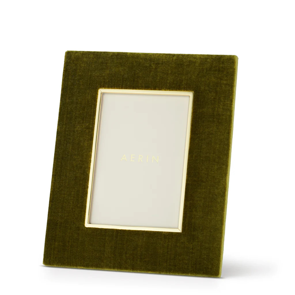 Valentina Velvet Frame, Moss | Over The Moon