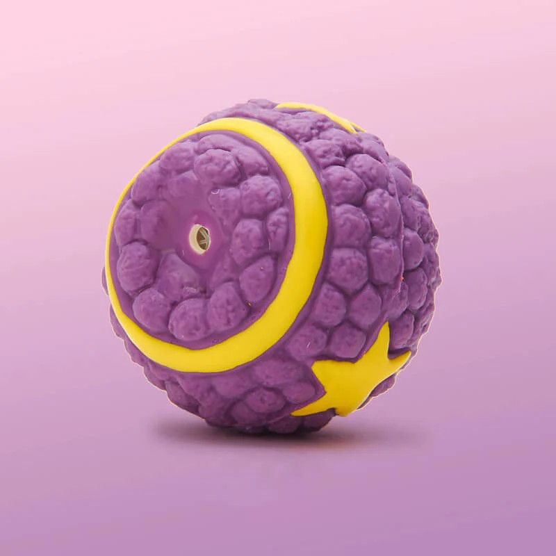 Pet Latex Squeaky Ball Toy Durable Interactive Dog Chew Toy, Star ball | FunnyFuzzy Affiliate Program