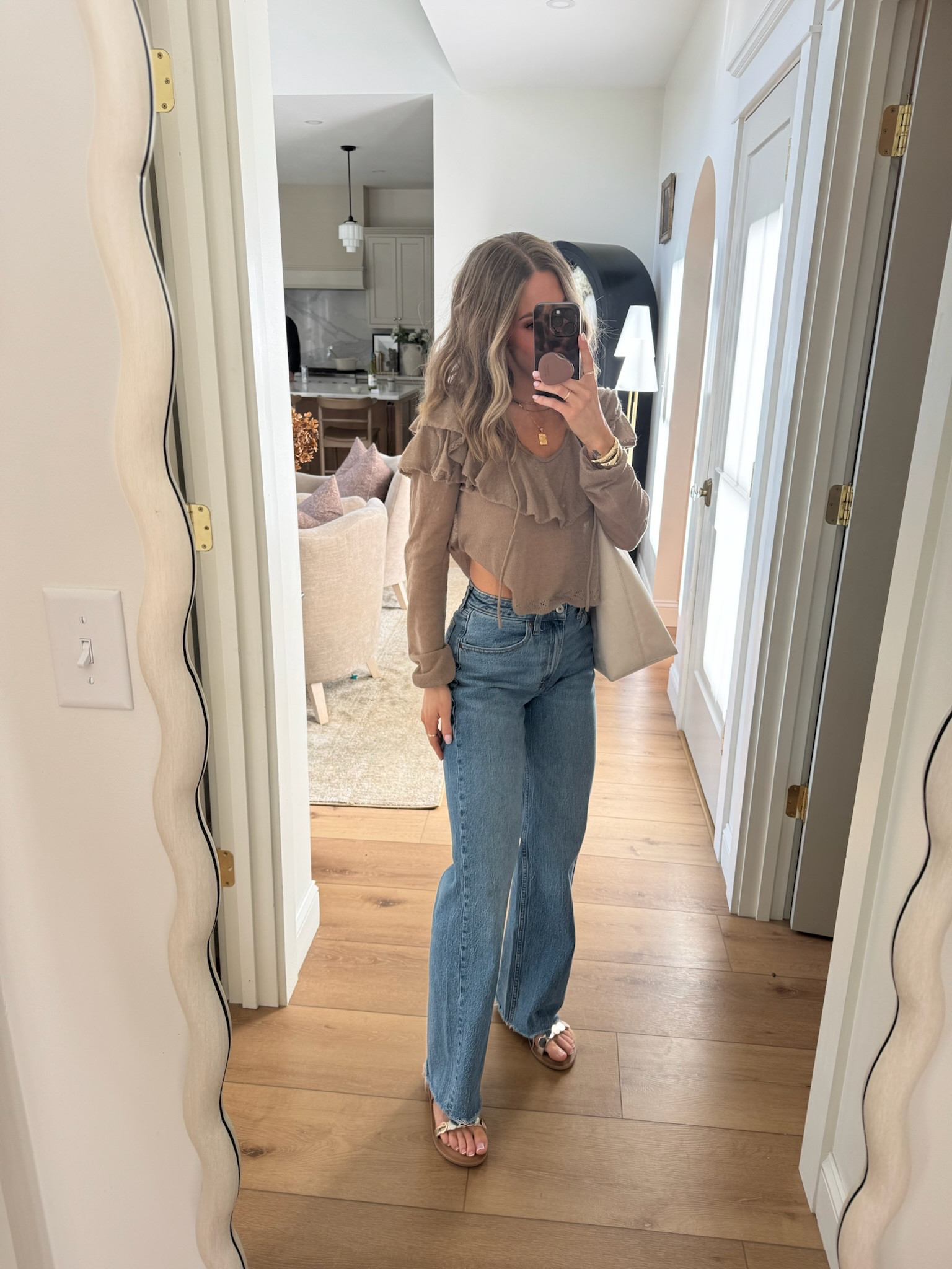 Zara outfit! 🤩 This shirt is super flattering & would look so cute with jean shorts!  

#LTKStyleTip #LTKSummerEdit #LTKFindsUnder100