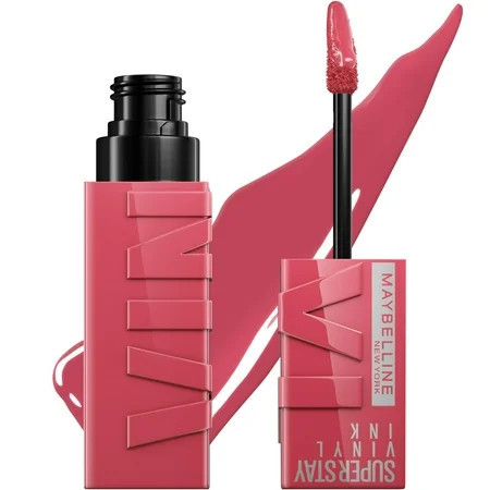 Maybelline Super Stay Vinyl Ink Longwear No-Budge Liquid Lipcolor Make Up Highly Pigmented Color And Instant Shine Sultry 1 Count | Walmart (US)