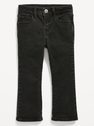 Black-Wash Flare Jeans for Toddler Girls | Old Navy (US)