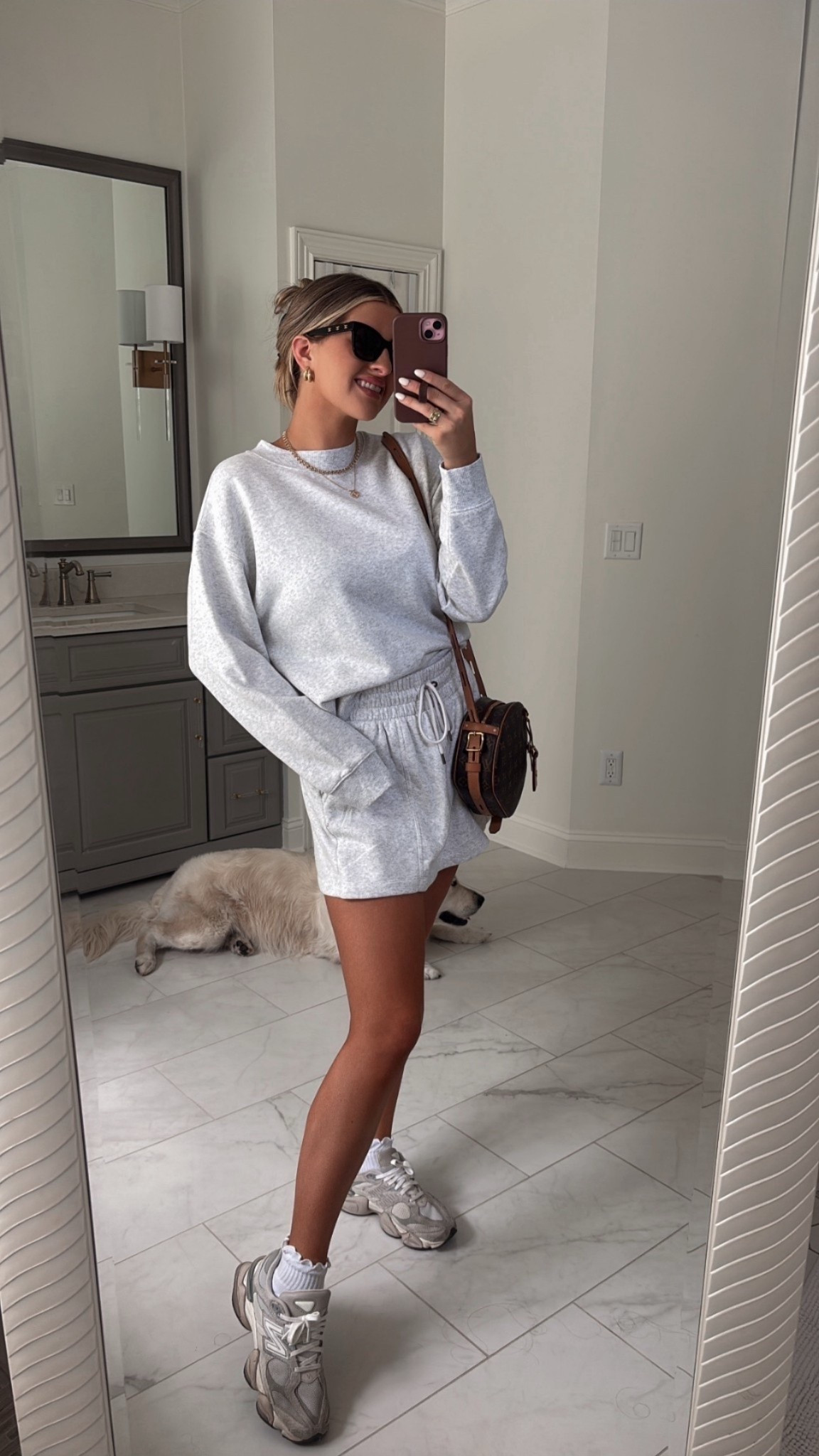 This target skort & sweatshirt  set is so comfy for errands! 🫶🏼 It’s on sale for circle week! I’m wearing a medium in the skort and a large in the sweatshirt! 

#LTKActive #LTKSaleAlert #LTKFindsUnder50

#LTKHome #LTKStyleTip #LTKSaleAlert