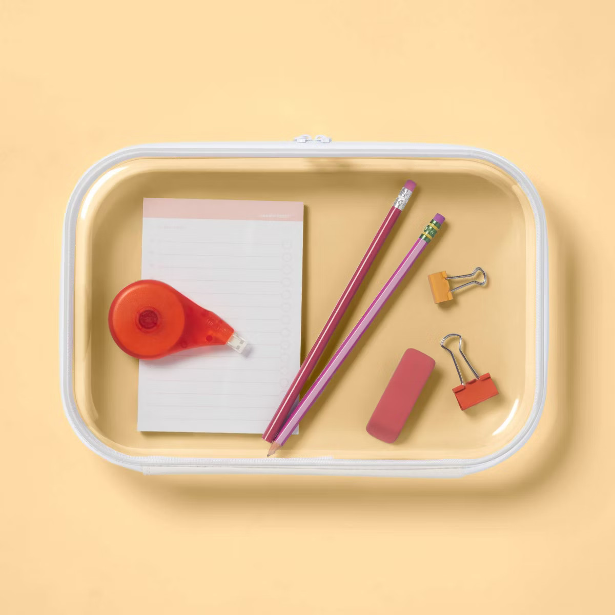 Large Hard Sided Zipper Pencil Case - up&up™ | Target