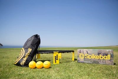 Spikeball Roundnet Combo Meal Set with 3 balls and Backpack - Yellow/Black | Target