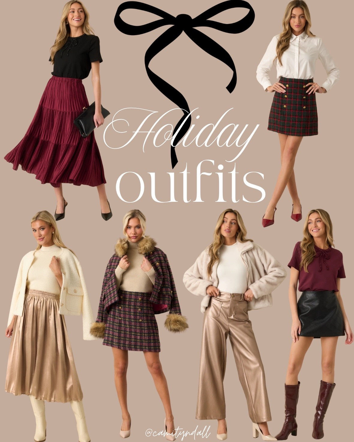 Holiday Outfits 🌲❤️🥂 From cocktail hour to Christmas dinner 

#LTKHoliday #LTKootd #LTKSaleAlert