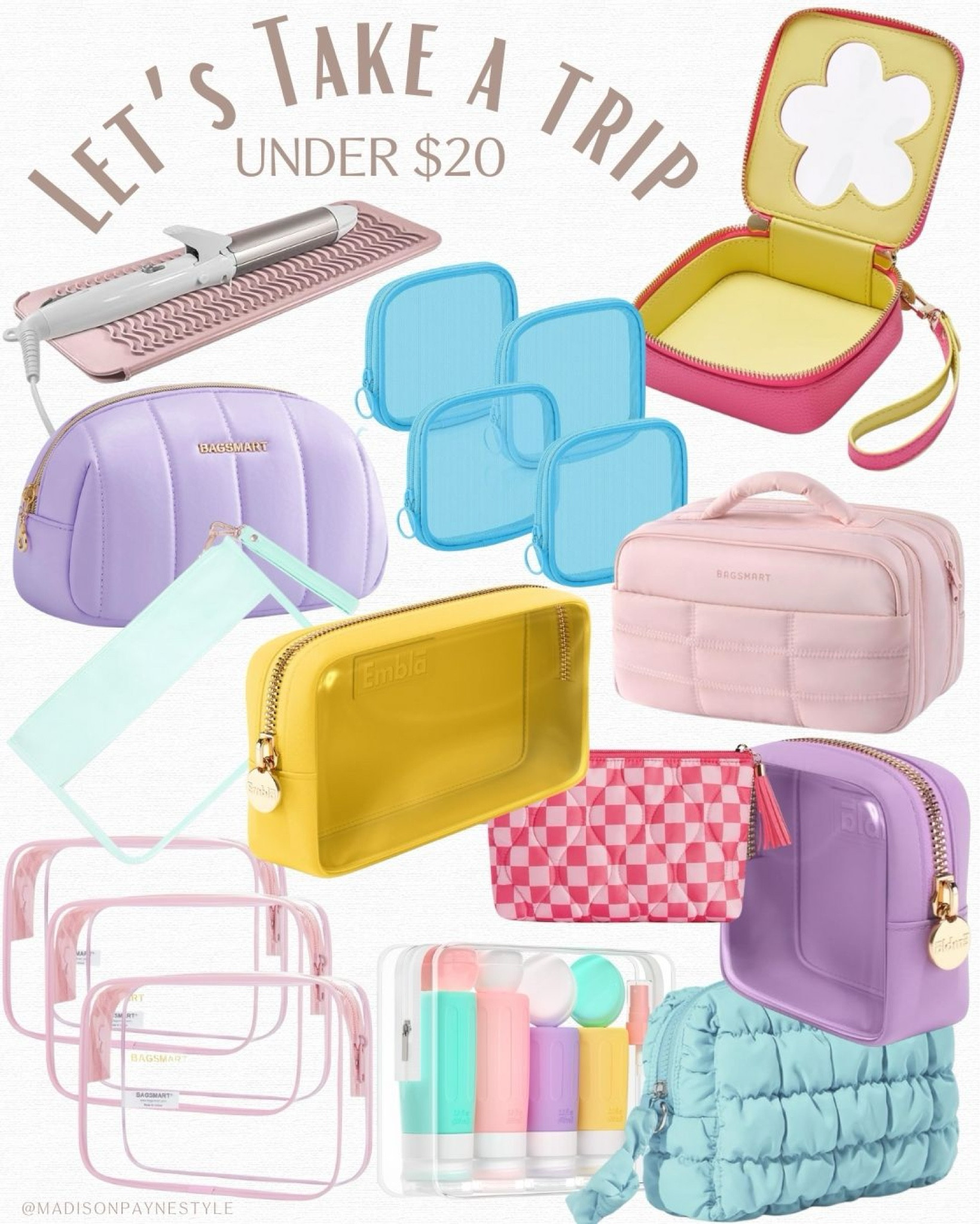 Amazon Travel UNDER $20 ✈️ Amazon travel must haves for your next vacation! 

Travel, Amazon travel, Amazon, Amazon style, Bagsmart, vacation, Madison Payne 

#LTKTravel #LTKItBag #LTKSeasonal