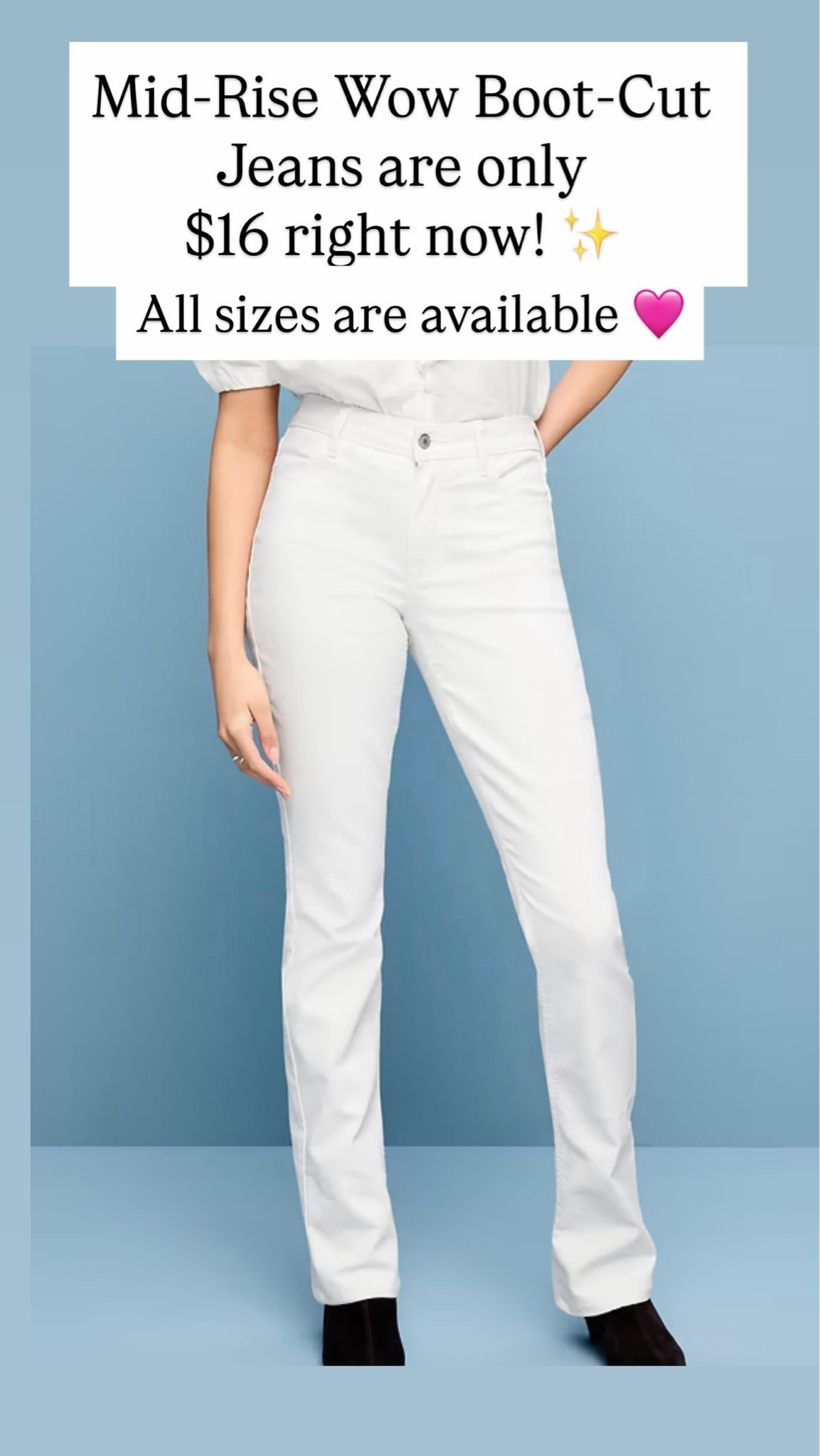Loving these $16 white jeans for women

#LTKootd #LTKSaleAlert