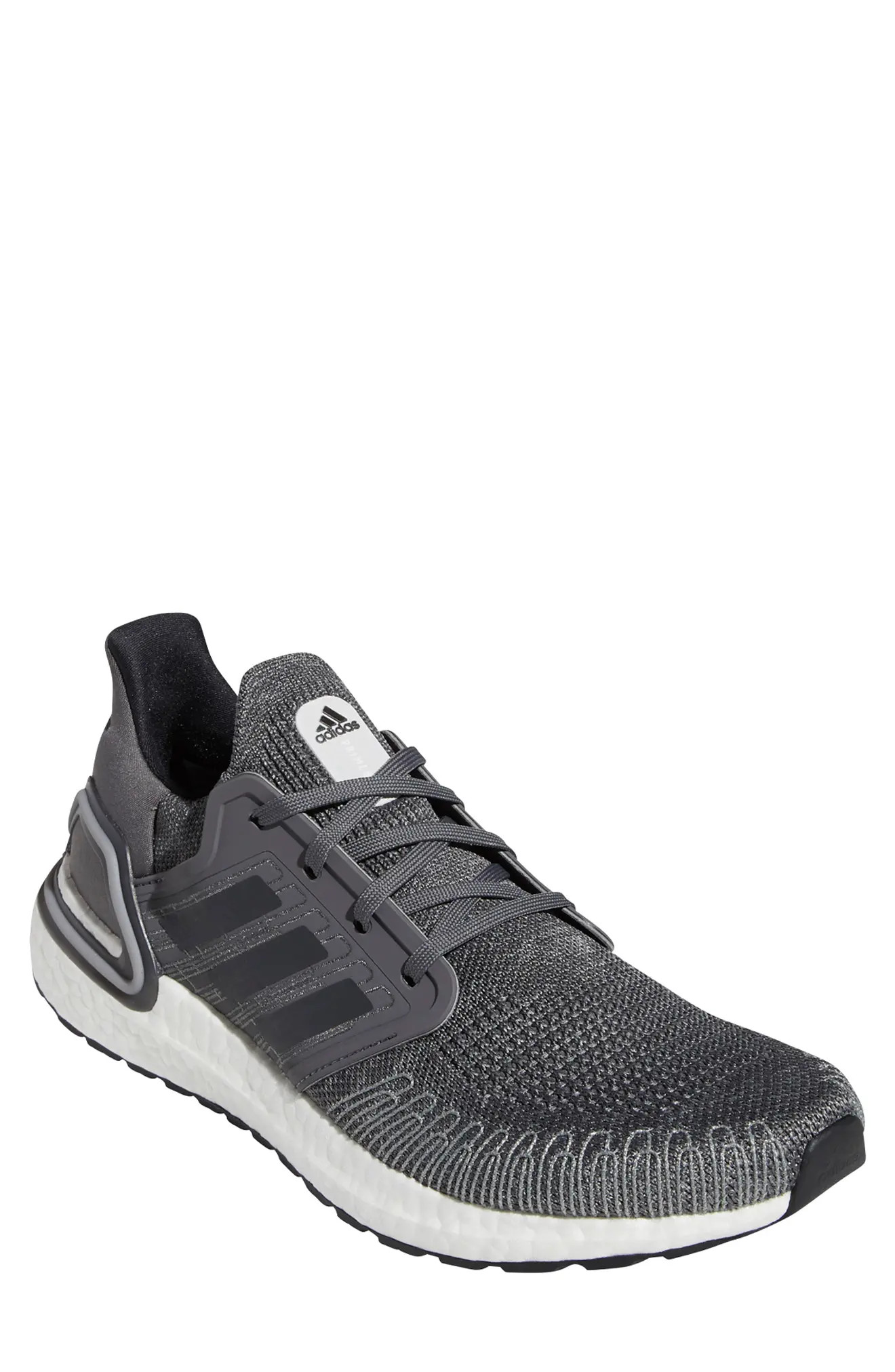 Men's Adidas Ultraboost 20 Running Shoe, Size 9.5 M - Grey | Nordstrom
