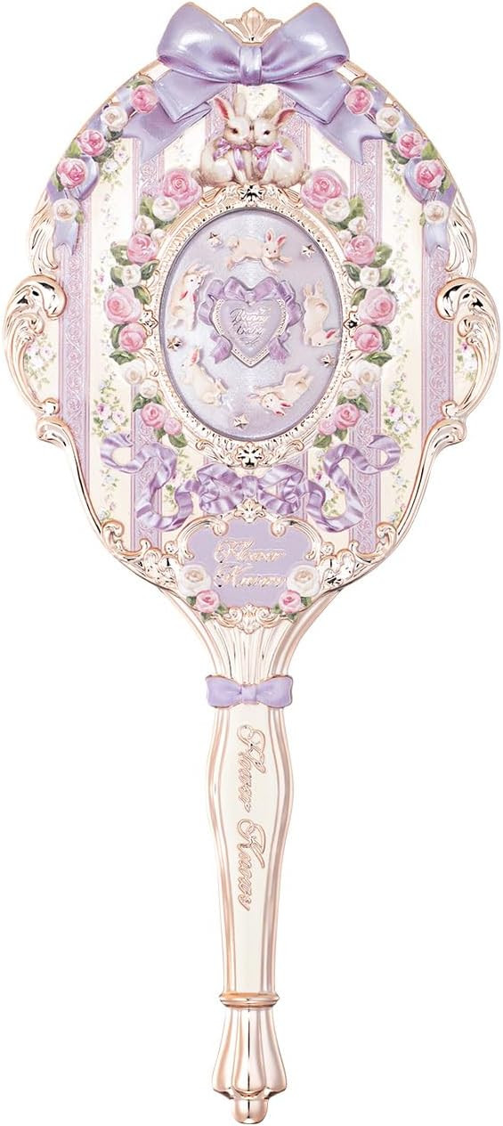 Flower Knows Bunny Garden Collection Hand Mirror,Vintage Portable Handheld Mirror,Fancy & Pretty ... | Amazon (US)