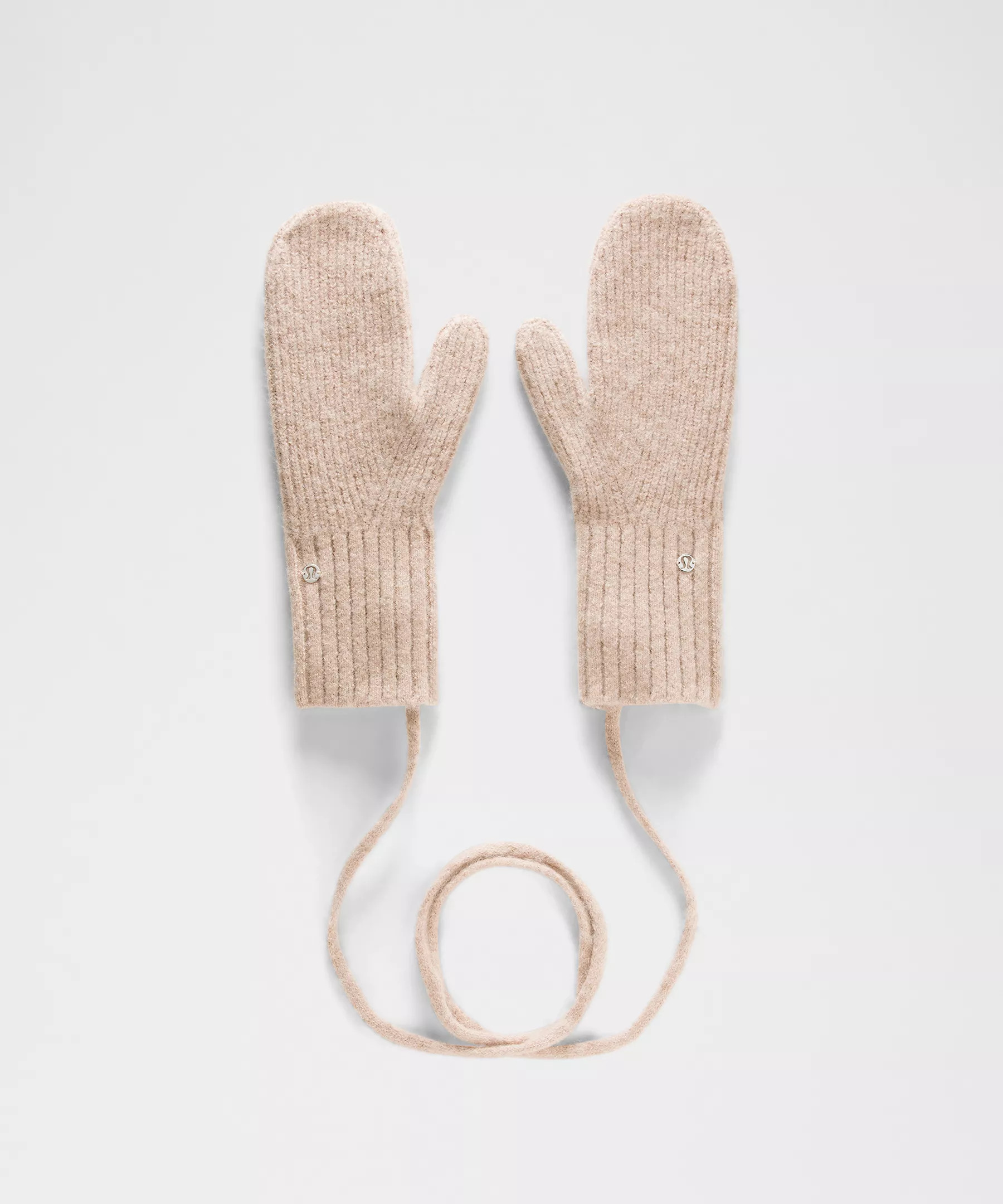 Alpaca Wool-Blend Mittens with String | Lululemon (US)