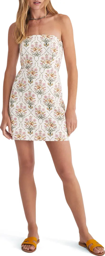 The Willow Floral Strapless Dress | Nordstrom